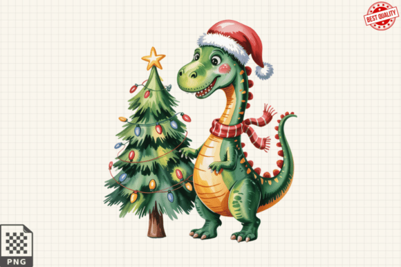 Christmas Png Dinosaur Christmas Tree: A Unique Addition to Your Creative Projects