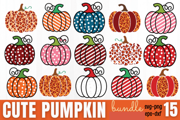 Elevate Your Autumn Crafts with a Premium Pumpkin SVG Bundle