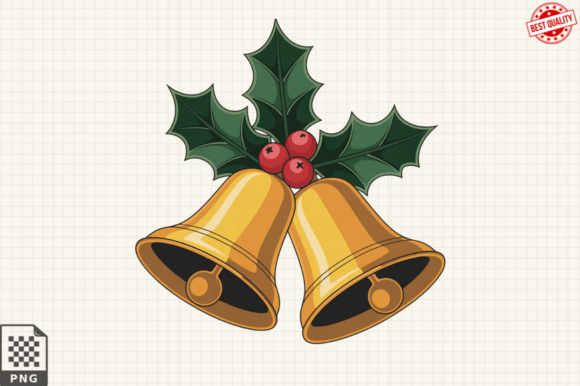 Evaluating Merry Christmas Jingle Bells Clipart PNG for Holiday Projects
