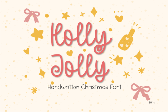 Holly Jolly: A Festive Font for Design
