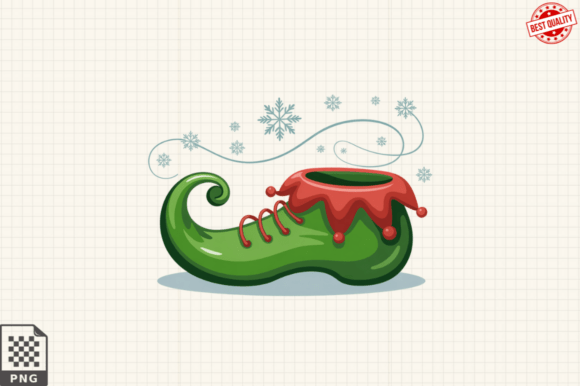 Integrating Christmas Elf Shoes Clipart PNG and Elf PNG Assets into Professional Creative Workflows