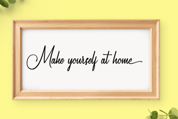 Make Yourself at Home SVG: Warmth in Every Cut