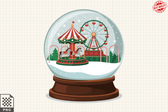 Strategic Design Decisions: Leveraging Christmas Snow Globe with Gingerbread for Brand Impact