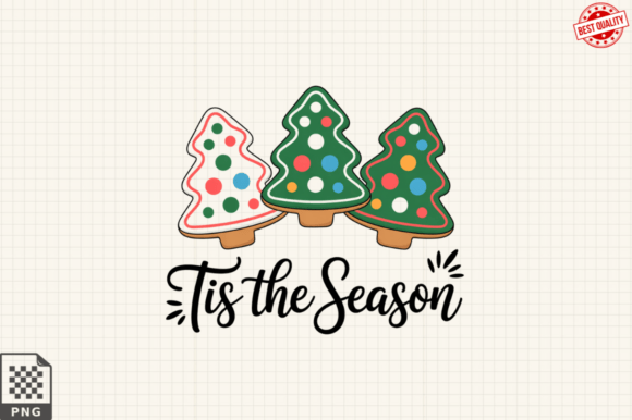Tis the Season Crochet Christmas Png