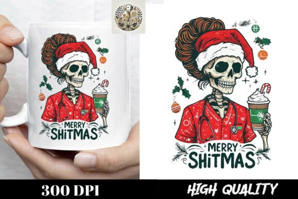 Unleashing Creative Potential with the Skeleton Santa Claus Funny Xmas Skull Design